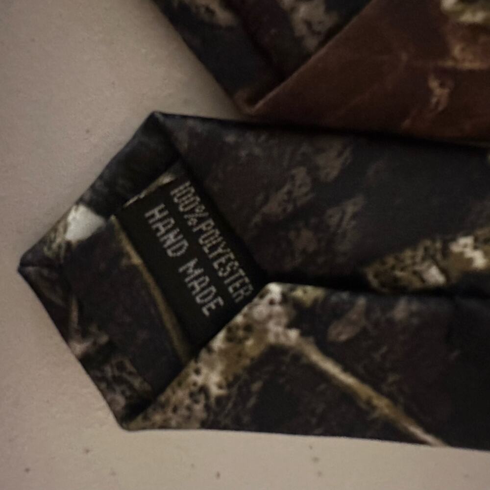 Vintage Tuxedo Park Hunting Camo Tie - Picture 5 of 5
